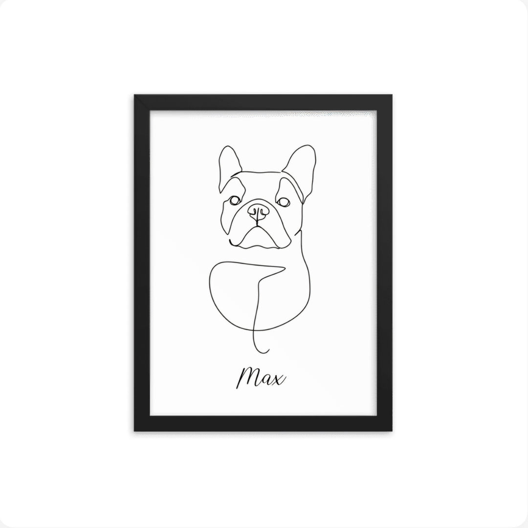 Line Art Pet Portrait