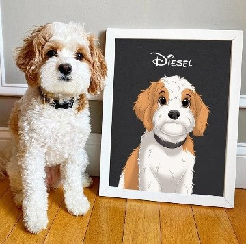 Cartoon Pet Portrait