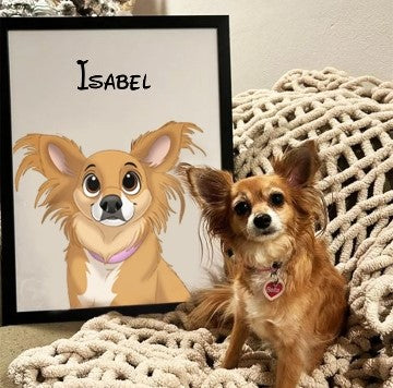 Cartoon Pet Portrait