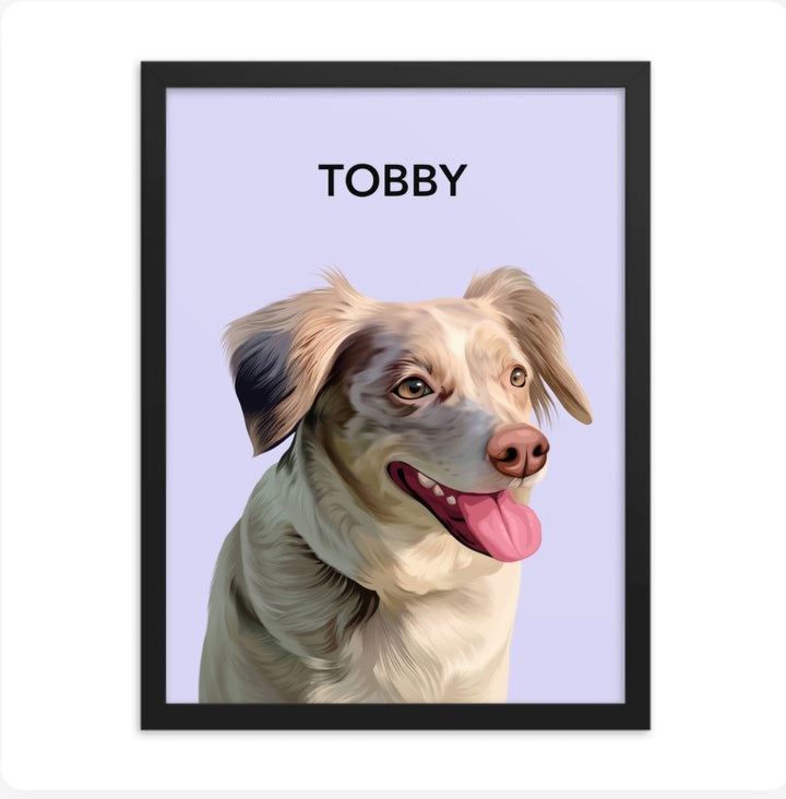 Modern Pet Portrait